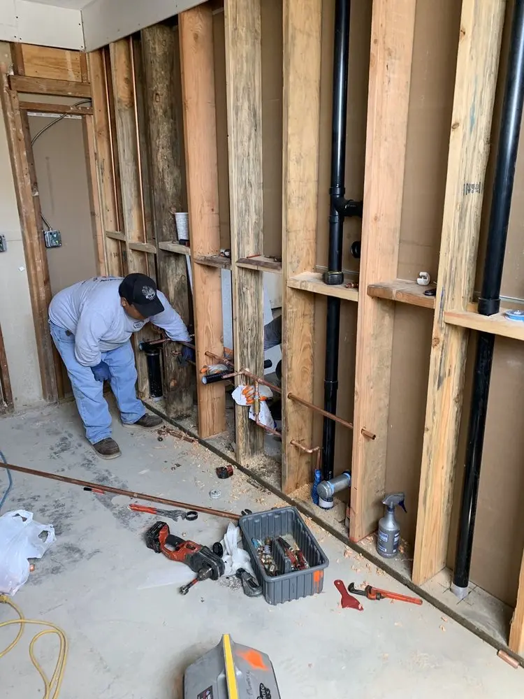 Commercial rough-in plumbing for Water Heater Replacement in Ponderosa Gardens